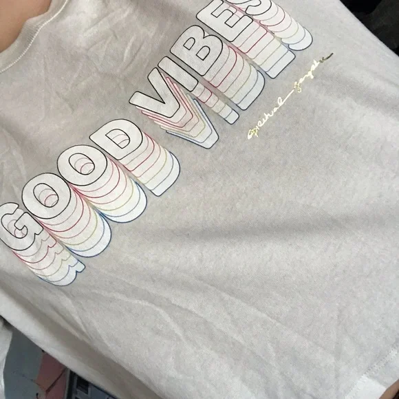 spiritual gangster NWT good vibes graphic tee - Picture 5 of 6